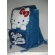 Hello kitty - Zaino estensibile azzurro