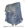Lonsdale - Zaino estensibile jeans blu 