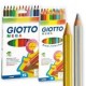 Giotto Mega - matite 12 colori assortiti