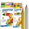 Giotto Mega - matite 12 colori assortiti