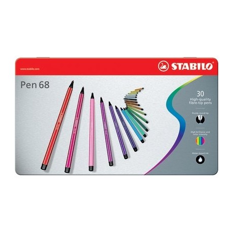 Stabilo PEN 68 - pennarelli 15 colori assortiti