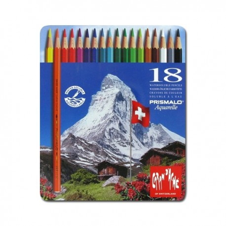 Caran D'ache Prismalo - pastelli matite 40 colori assortiti