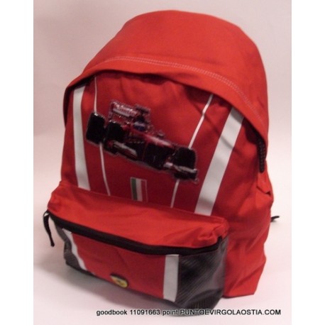 Ferrari kids - Zaino americano scuola e tempo libero 