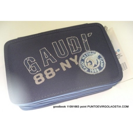 Gaudi - Astuccio completo tre zip